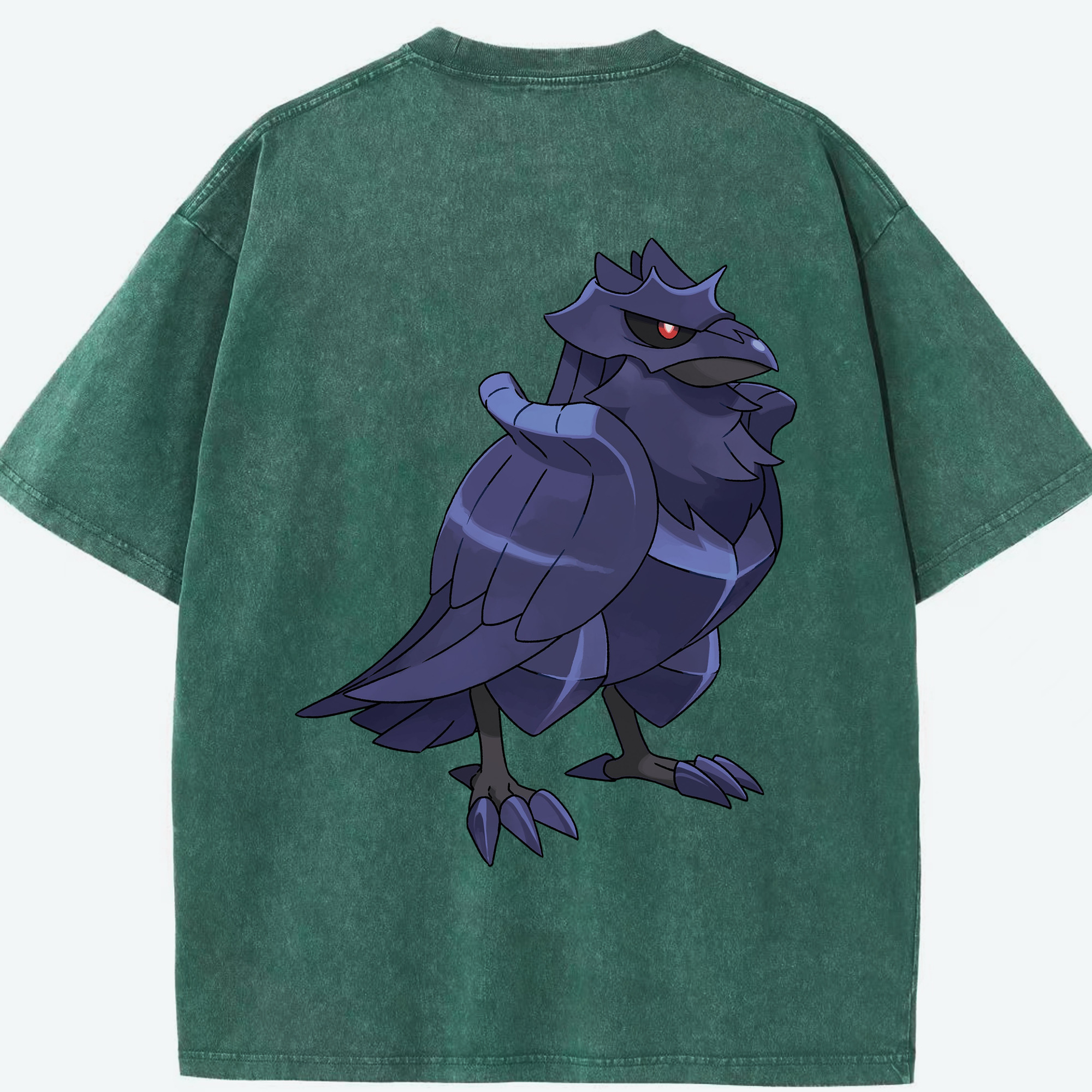 （画像用） ポケットモンスター Pokémon 綿100% ヴィンテージ風 半袖Tシャツ（背面プリント）